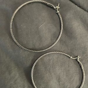 Large david yurman hoops. FLASH SALE 🎉🎉
